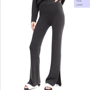 LE ORE-Lodi Flared Knit Pants